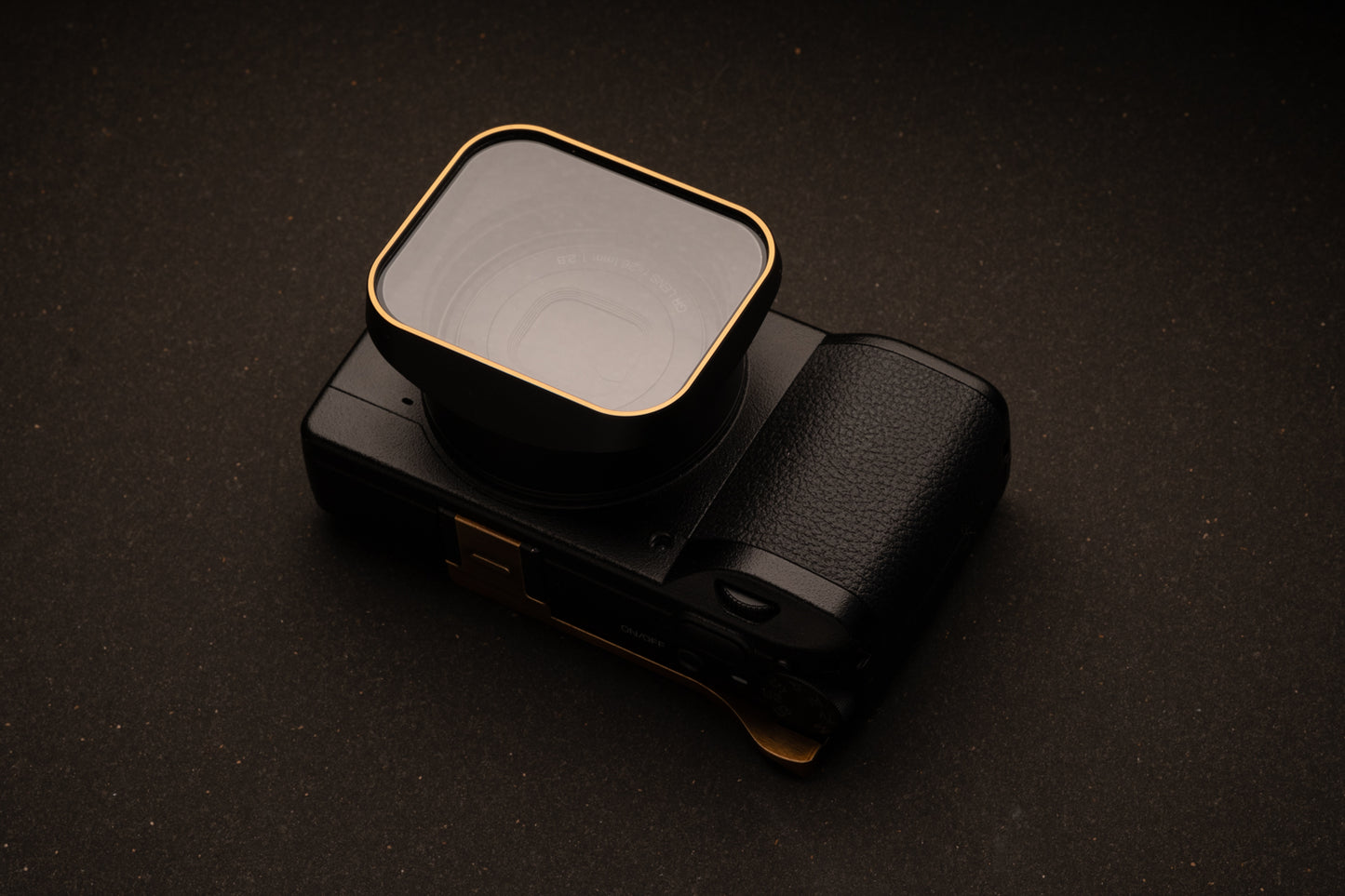 Ricoh GR Glass Golden Rim