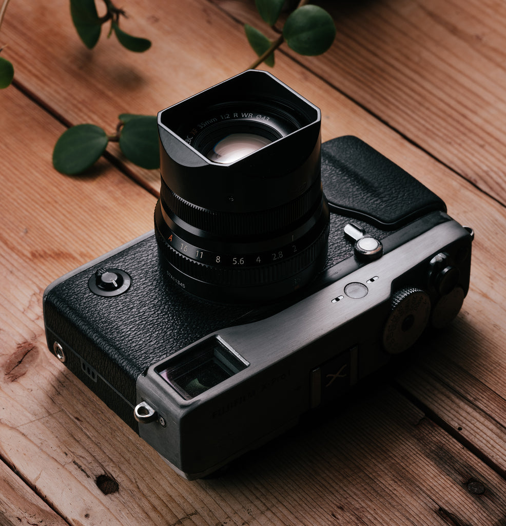 Squarehood for Fujinon XF 23mm f2 / XF 35mm f2